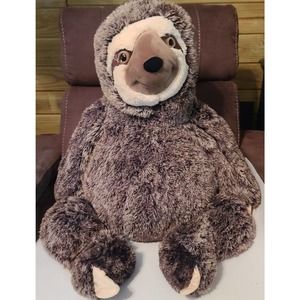 Large Sloth Plush Brown Big XL Stuffed Animal Jumbo Huge Giant By Walmart